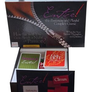Entice Couple's Game - Card Board Game For 2 Adults - 18+